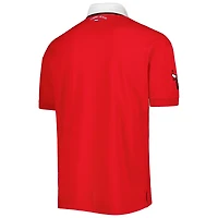 Polo en piqué Stanley des Chicago Bulls de Tommy Jeans pour homme, rouge
