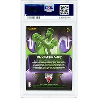 Carte recrue Patrick Williams Chicago Bulls 2020-21 Panini Certified '20 Mirror Black #27 #1/1 authentifiée PSA 10