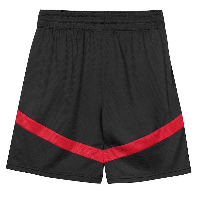 Ensemble débardeur et short en maille Chicago Bulls noir pour enfant d'âge préscolaire