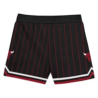 Ensemble t-shirt et short Mitchell & Ness Dennis Rodman noir Chicago Bulls Play by Place pour enfants d'âge préscolaire