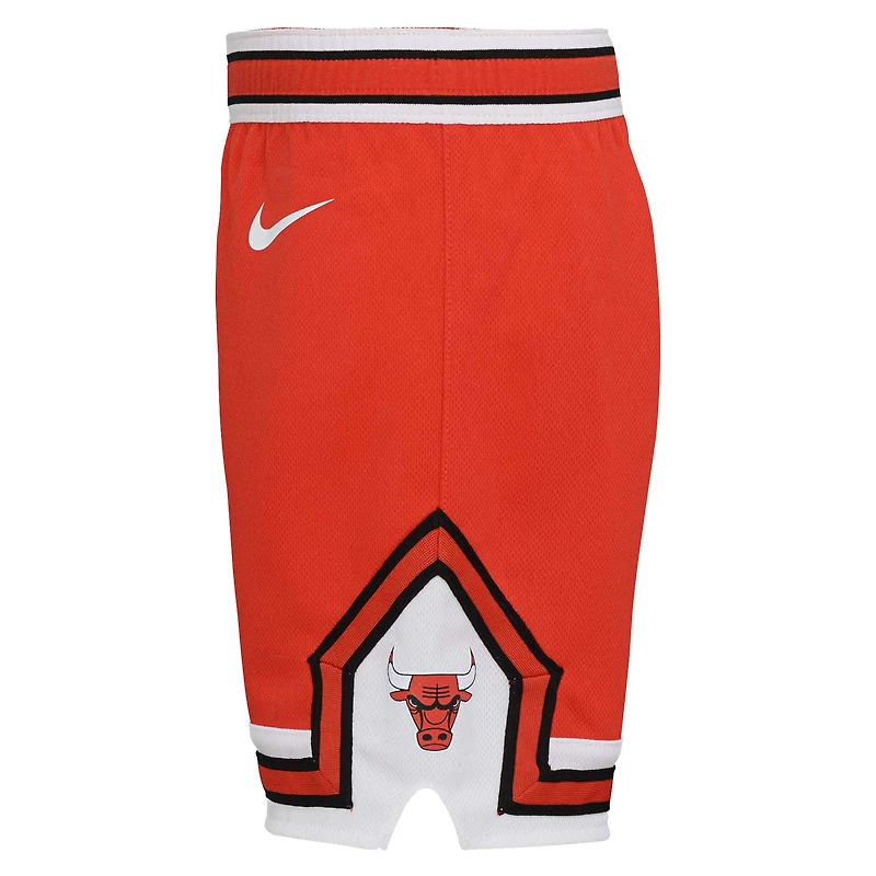 Preschool Nike Red Chicago Bulls Icon Replica Shorts