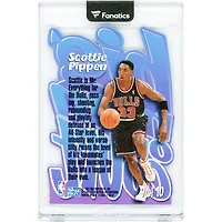 Carte Scottie Pippen Chicago Bulls 1997-98 Skybox Z-Force Z-Peat Big Man On Court n°9