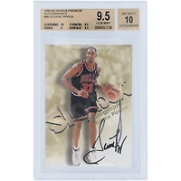 Scottie Pippen Chicago Bulls Autographed 1998-99 Skybox Premium Autographics #96 BGS Authenticated 9.5/10 Card - 10,9.5,9,9.5 Subgrades