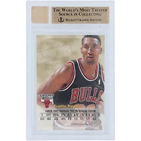 Scottie Pippen Chicago Bulls Autographed 1998-99 Skybox Premium Autographics #96 BGS Authenticated 9.5/10 Card - 10,9.5,9,9.5 Subgrades