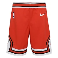 Short réplique Nike Chicago Bulls rouge pour tout-petit – Édition Icon