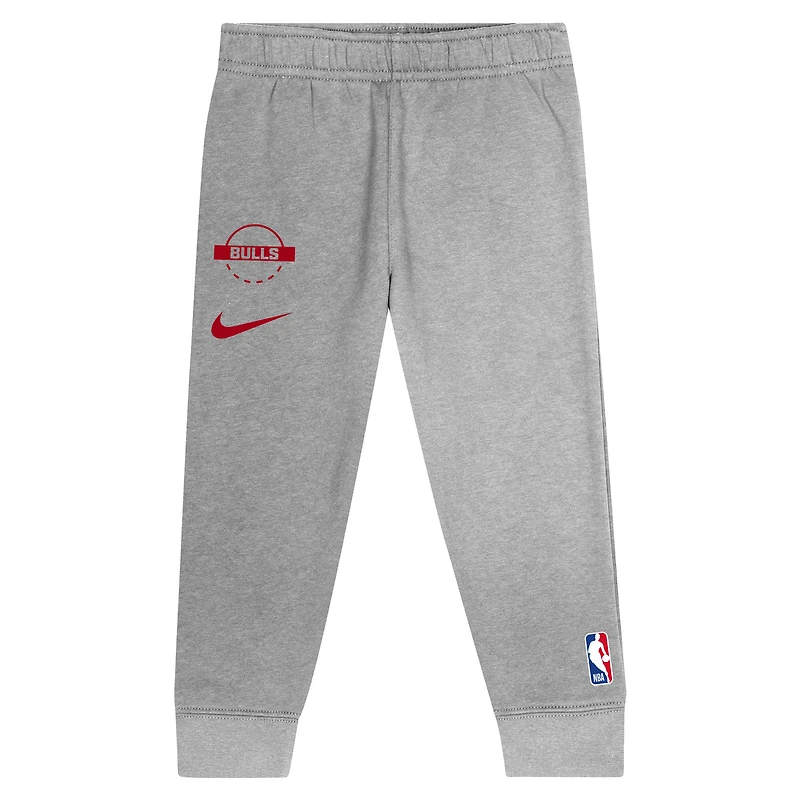 Toddler Nike Red Chicago Bulls Team Logo 2-Piece Club Fleece Hoodie & Sweatpants Set