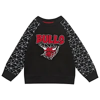 Toddler Outerstuff Black Chicago Bulls Nothing But Net Fleece Sweatshirt & Pants Set