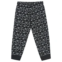 Toddler Outerstuff Black Chicago Bulls Nothing But Net Fleece Sweatshirt & Pants Set
