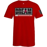 T-shirt unisexe FISLL x Black History Collection rouge des Chicago Bulls