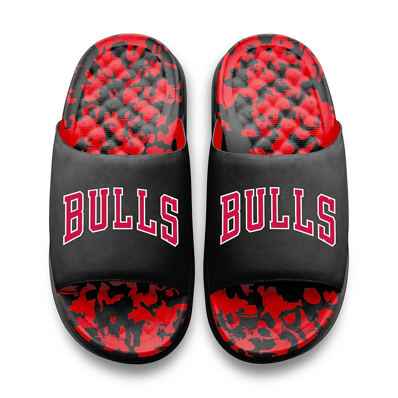 Unisex ISlide Chicago Bulls Multi-Color Motive Slide Sandals