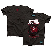 T-shirt unisexe NBALab x Hyperfly Heather Black Chicago Bulls Collection Année du serpent Nouvel An lunaire