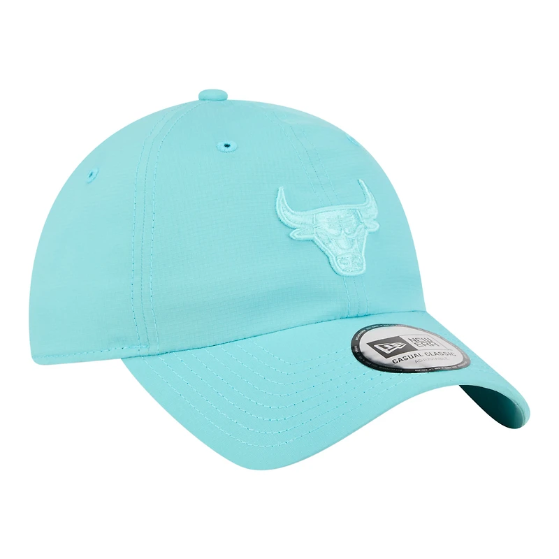 Casquette unisexe New Era turquoise Chicago Bulls Color Pack Ripstop classique décontractée ajustable