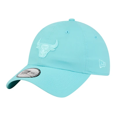 Casquette unisexe New Era turquoise Chicago Bulls Color Pack Ripstop classique décontractée ajustable