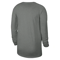 T-shirt à manches longues unisexe Nike Chicago Bulls 2023/24 Legend On-Court Practice gris chiné