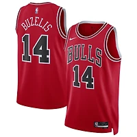 Maillot unisexe Nike Matas Buzelis rouge Chicago Bulls Swingman - Édition Icon