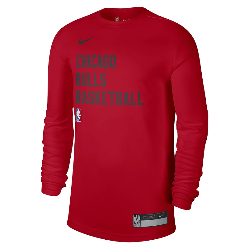 Unisex Nike Red Chicago Bulls 2023/24 Legend On-Court Practice Long Sleeve T-Shirt