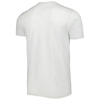 T-shirt unisexe Sportiqe Ash Chicago Bulls Turbo en trois mélanges