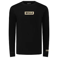 Sweat-shirt unisexe Sportiqe Chicago Bulls 1966 Collection Mohave noir