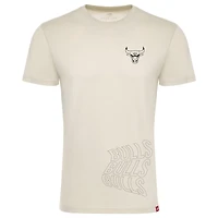 Unisex Sportiqe Cream Chicago Bulls 1966 Collection Comfy Tri-Blend T-Shirt
