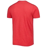 Unisex Sportiqe Red Chicago Bulls Turbo Tri-Blend T-Shirt