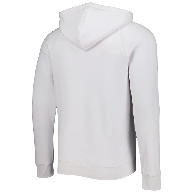 Sweat à capuche unisexe Sportiqe Chicago Bulls Athos Olson tri-mélange blanc