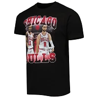 T-shirt unisexe Stadium Essentials DeMar DeRozan & Zach LaVine Noir Chicago Bulls Player Duo