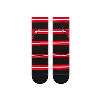 Chaussettes unisexes Stance Chicago Bulls Prep Stripe Crew