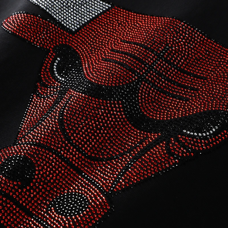 Unisex Terez Black Chicago Bulls Oversized Gemstone Logo Sweatshirt