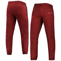 Pantalon de jogging unisexe The Wild Collective Red Chicago Bulls Acid Tonal