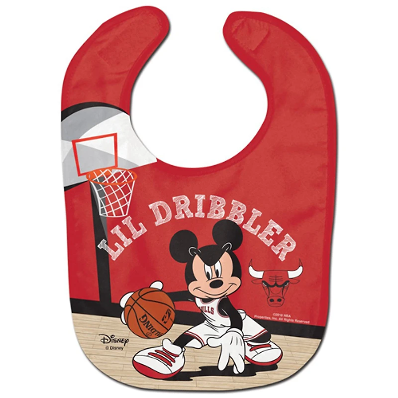 WinCraft Chicago Bulls Disney Mickey All Pro Bavoir pour bébé