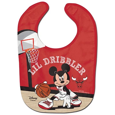WinCraft Chicago Bulls Disney Mickey All Pro Bavoir pour bébé