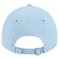 Casquette ajustable New Era Chicago Bulls Colorpack 9TWENTY bleu clair pour femme
