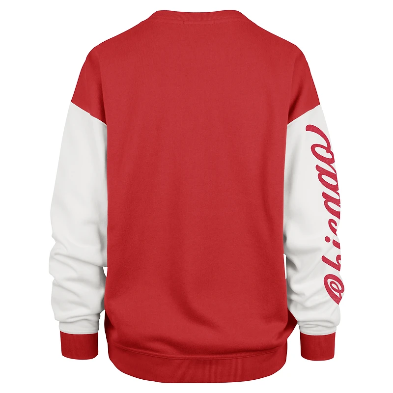 Sweat-shirt oversize Rise Andie '47 Red Chicago Bulls pour femme