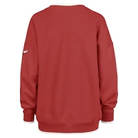 Sweat-shirt oversize pour femme '47 Red Chicago Bulls Rise Wax Pack Daze '80s