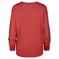 T-shirt à manches longues pour femmes '47 Red Chicago Bulls Tomcat