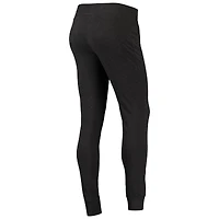 Ensemble de pyjama à capuche et pantalon Chicago Bulls pour femme Concepts Sport noir chiné