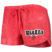Concepts Sport Ensemble de nuit avec débardeur et short pour femme Chicago Bulls Billboard Rouge