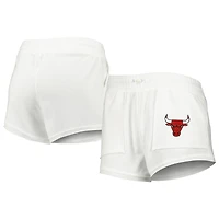 Women's Concepts Sport  White Chicago Bulls Sunray Shorts