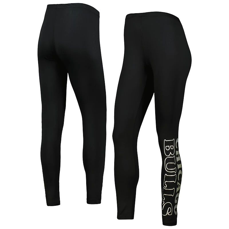 Legging pour femme G-III 4Her by Carl Banks Chicago Bulls Stadium noir