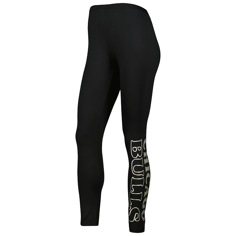 Legging pour femme G-III 4Her by Carl Banks Chicago Bulls Stadium noir