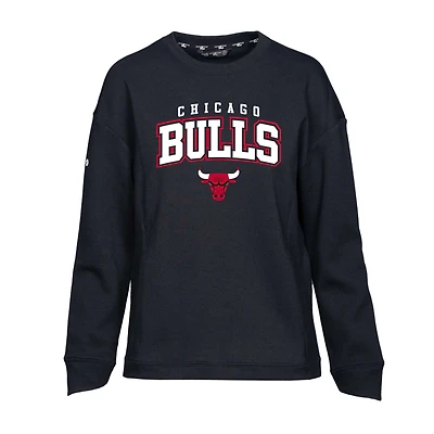 Haut Fiona noir pour femme des Chicago Bulls de Levelwear