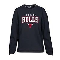 Haut Fiona noir pour femme des Chicago Bulls de Levelwear