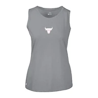 Débardeur gris pour femme Levelwear avec logo Macy Core des Chicago Bulls la fête mères