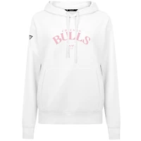 Women's Levelwear  Light Pink Chicago Bulls Mother's Day Adorn Arched Pullover Hoodie