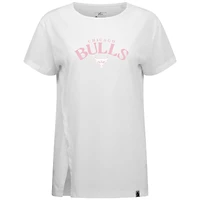 Women's Levelwear White Chicago Bulls Mother's Day Influx Arch T-Shirt