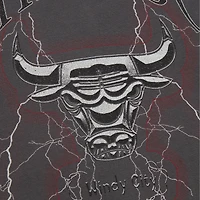 Sweat-shirt léger noir Chicago Bulls Hardwood Classics pour femme Mitchell & Ness