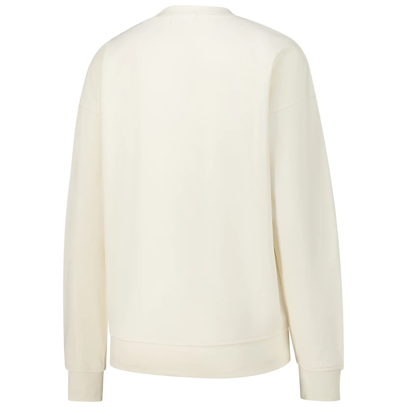 Sweat-shirt à capuche Chicago Bulls Brush Bucket pour femme Mitchell & Ness Cream