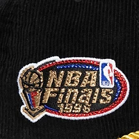 Casquette snapback noire pour femme Mitchell & Ness x DANNIJO des Chicago Bulls