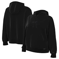 Sweat à capuche Nike Chicago Bulls City Edition Remix Premium Fleece noir pour femme