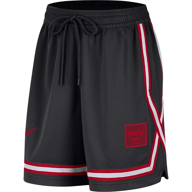 Short Nike Chicago Bulls Sideline Fly Crossover Performance pour femme - Noir